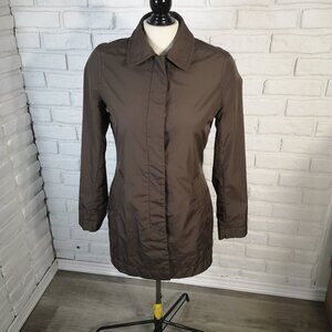 Gap Factory Store Ladies Size XS Brown Lined Lightweight Jacket